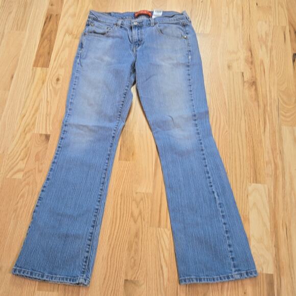 Levi's Y2K Nouveau Boot Cut Stretch Jeans 515 size 6L=M - Picture 2 of 6